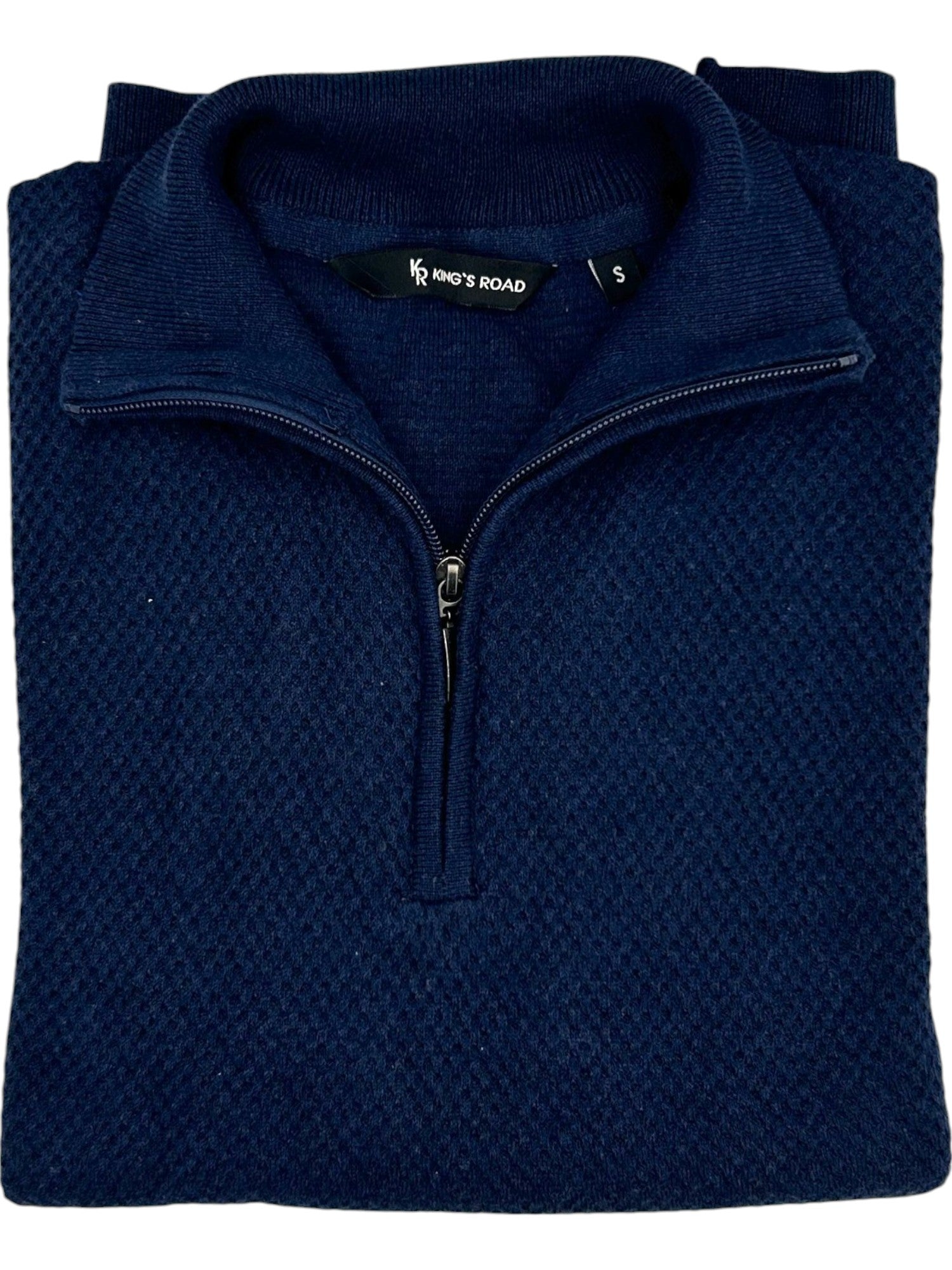 King's Road Zip Neck Regular